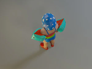 swwimmingpool child female acc0203001 3D Model