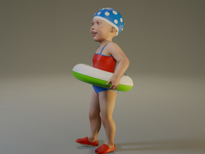 swwimmingpool child female acc0203002 Model 3D