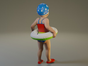 swwimmingpool child female acc0203002 Model 3D