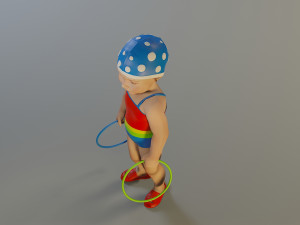 swwimmingpool child female acc0203003 Modello 3D