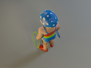 swwimmingpool child female acc0203003 Modello 3D