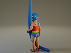 swwimmingpool child female acc0203009 Model 3D
