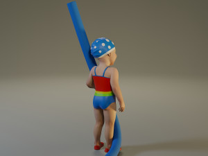 swwimmingpool child female acc0203009 Model 3D