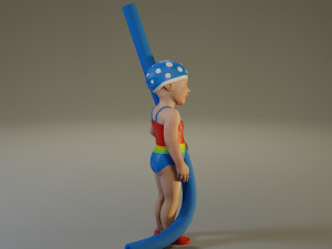 swwimmingpool child female acc0203009 Model 3D