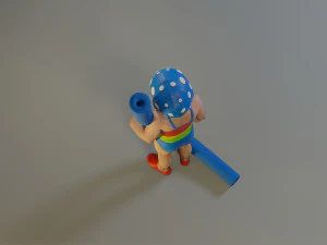 piscina infantil feminina acc0203009 Modelo 3D