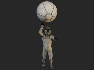 swwimmingpool child female acc0203004 3D Model