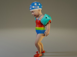 swwimmingpool child female acc0203005 Model 3D