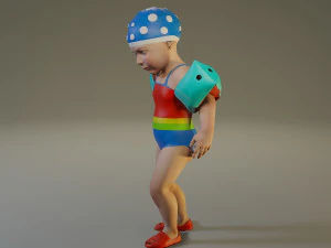 piscina ni&ntilde;o mujer acc0203005 Modelo 3D