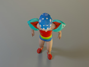 swwimmingpool child female acc0203005 Model 3D