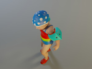 swwimmingpool child female acc0203005 Model 3D