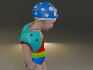 piscina ni&ntilde;o mujer acc0203005 Modelo 3D