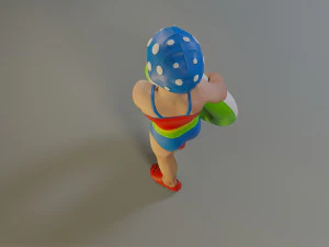 swwimmingpool child female acc0203008 3D Model