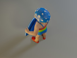 swwimmingpool child female acc0203010 3D 模型