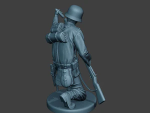 niemiecki żołnierz ww2 schiessbecher2 g5 Model do druku 3D