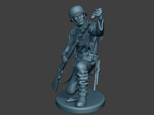 german soldier ww2 schiessbecher2 g5 3D-printmodel