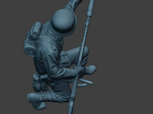 german soldier ww2 schiessbecher2 g5 3D-printmodel
