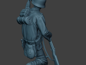 german soldier ww2 schiessbecher2 g5 3D-printmodel