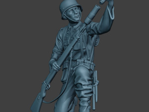 german soldier ww2 schiessbecher2 g5 3D-printmodel