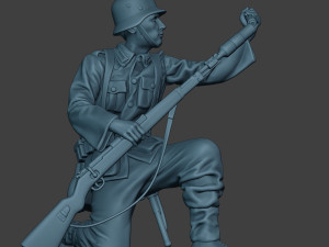 german soldier ww2 schiessbecher2 g5 3D-printmodel