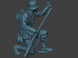 niemiecki żołnierz ww2 schiessbecher2 g5 Model do druku 3D
