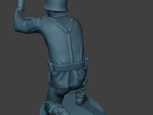 german soldiers ww2 granatwerfer g5 3D Print Model