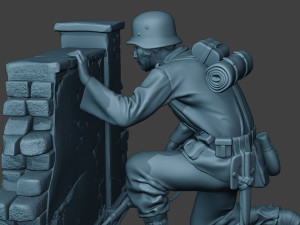 german soldiers ww2 g5 pack1 Model Cetak 3D