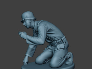german soldiers ww2 g5 pack1 Model Cetak 3D