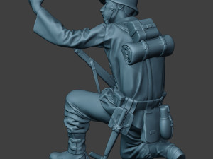 german soldiers ww2 g5 pack1 Model Cetak 3D