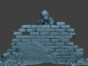 german soldiers ww2 g5 pack1 Model Cetak 3D