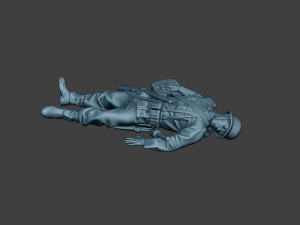 german soldier ww2 killed g6 3D प्रिंट मॉडल