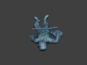 german soldier ww2 killed g6 3D Print Model