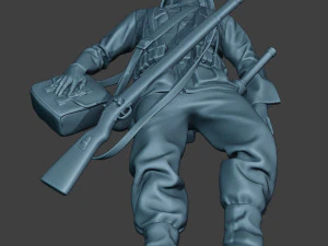 german soldier ww2 killed g6 3D Print Model