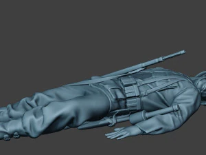 german soldier ww2 killed g6 3D Print Model