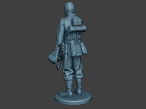 german soldier ww2 crying g6 3D Print Model