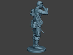 german soldier ww2 crying g6 3Dプリントモデル