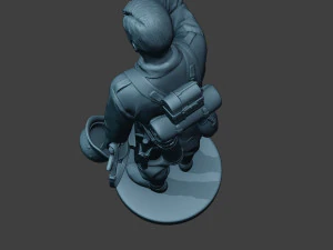 german soldier ww2 crying g6 3D Print Model