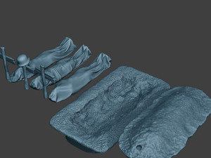 german soldier ww2 tombs and corpses g6 3D Print Model