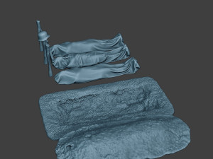 german soldier ww2 tombs and corpses g6 3D Print Model