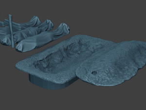 german soldier ww2 tombs and corpses g6 3D Print Model