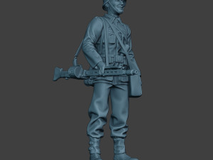 german soldier ww2 mg42 stand g7 3D 打印模型