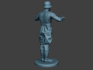 german musician soldier ww2 stand band boss g8 Modello di stampa 3D