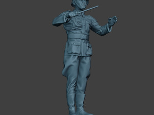 german musician soldier ww2 stand band boss g8 Modello di stampa 3D