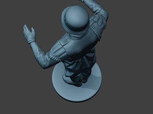 german musician soldier ww2 stand band boss g8 Modello di stampa 3D