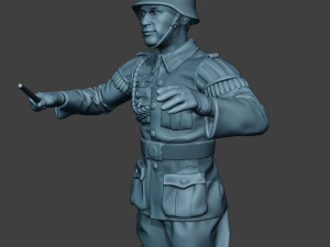 german musician soldier ww2 stand band boss g8 Modello di stampa 3D