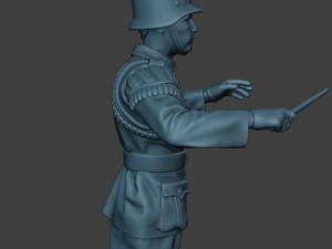 german musician soldier ww2 stand band boss g8 Modello di stampa 3D