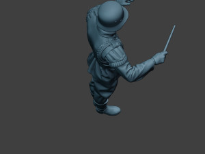 german musician soldier ww2 stand band boss g8 Modello di stampa 3D