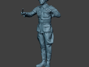 german musician soldier ww2 stand band boss g8 Modello di stampa 3D