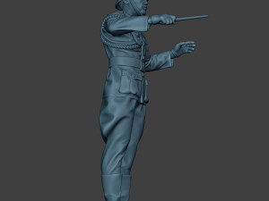 german musician soldier ww2 stand band boss g8 Modello di stampa 3D