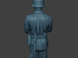 german musician soldier ww2 stand clarinet g8 3D Print Model