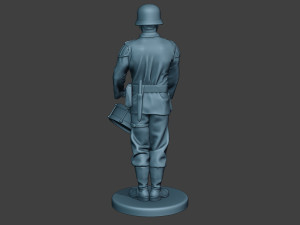 german musician soldier ww2 stand drum g8 Modelo de Impressão 3D